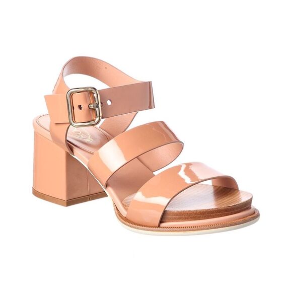 Tod’S Patent Sandal, Pink - Picture 1 of 5